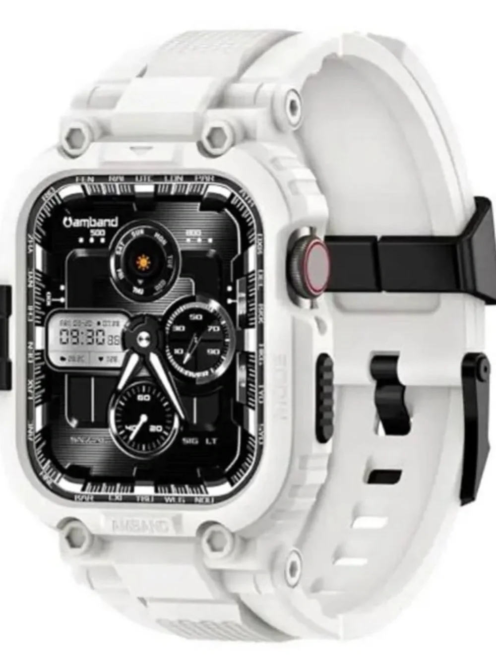 White Rugged Smartwatch - White